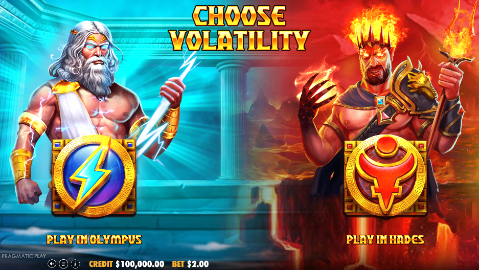Zeus Vs Hades Gods Of War 250 (Pragmatic Play) Image 2